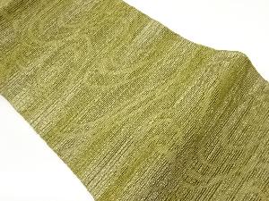 紗紬流水模様織出し名古屋帯